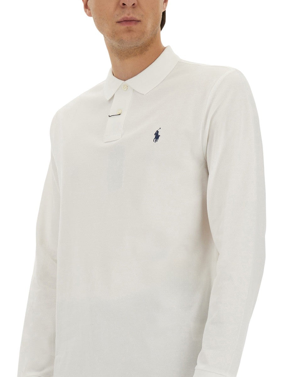 Polo Ralph Lauren Men's Polo in Cotone White