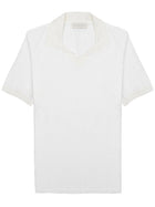 Luigi Gentile Men's Cotton Polo White