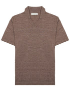 Luigi Gentile Men's Cotton Polo Brown