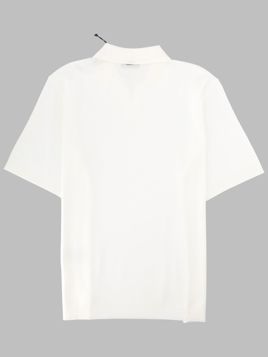 Herno Men's Polo in Cotone White
