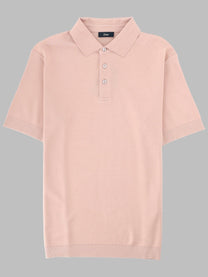 Herno Men's Polo in Cotone Pink
