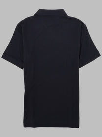 Giorgio Armani Men's Polo in Jersey DI Viscosa Stretch Blue