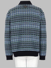 Drôle de Monsieur Men's Polo in Maglia Coogi Blue
