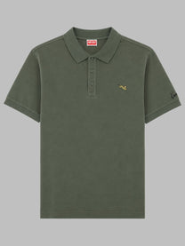 Kenzo Men's Polo Jumping Tiger Green