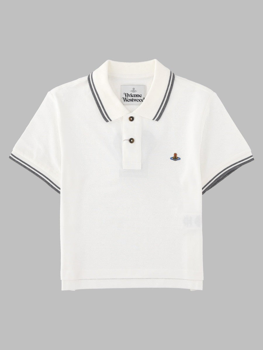 Vivienne Westwood Women's Polo Mini Con White