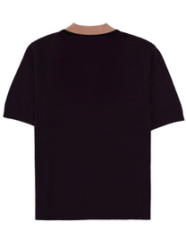 Dries Van Noten Men's Polo Molar Purple