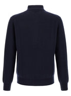 Zegna Polo Oasi Cashmere Blue