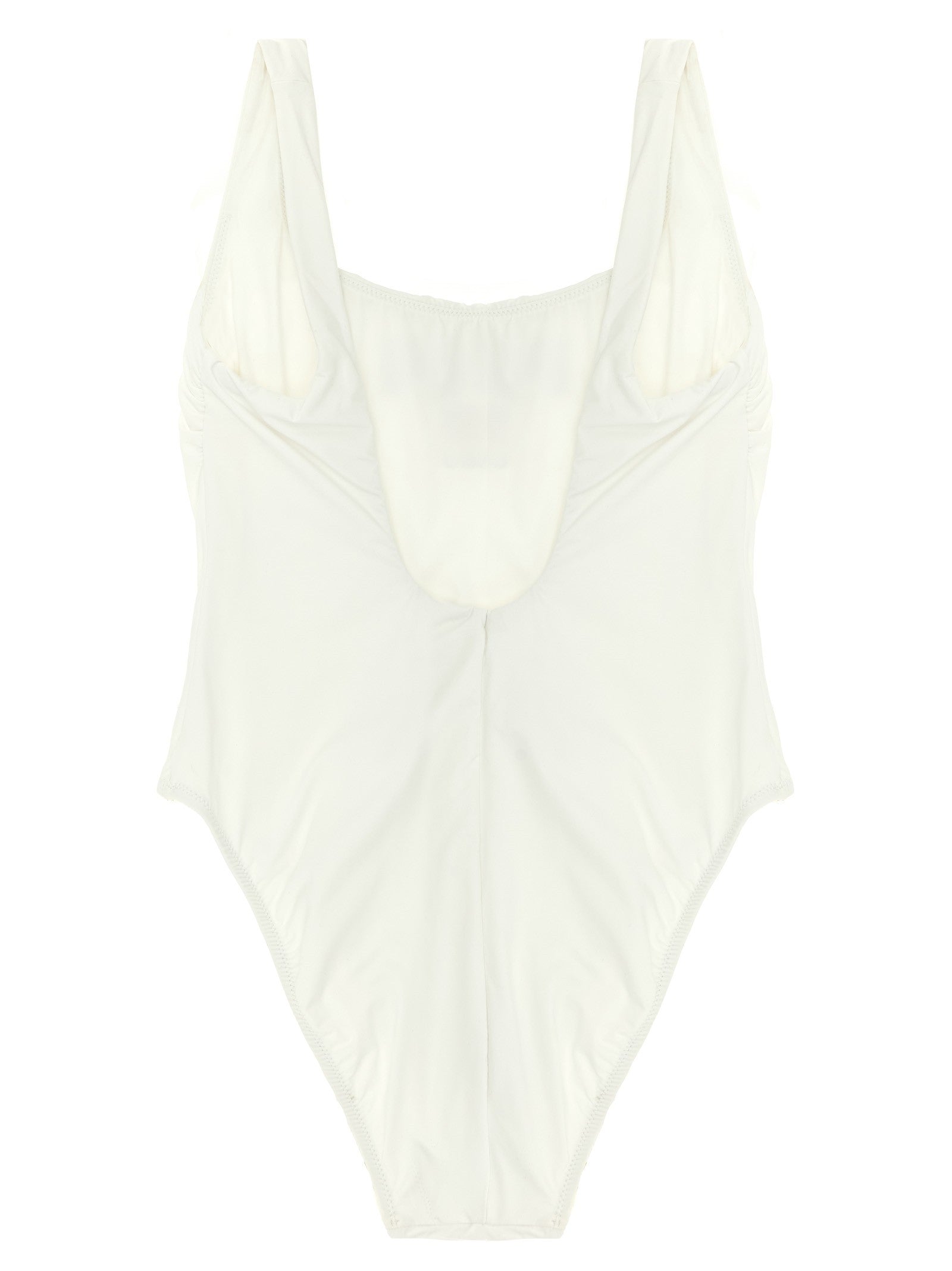 Polo Ralph Lauren Polo One Piece Swimsuit White