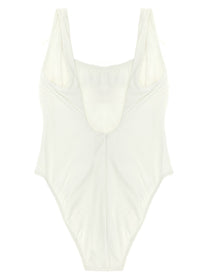 Polo Ralph Lauren Polo One Piece Swimsuit White