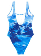 Polo Ralph Lauren Polo One Piece Swimsuit Blue, view 2