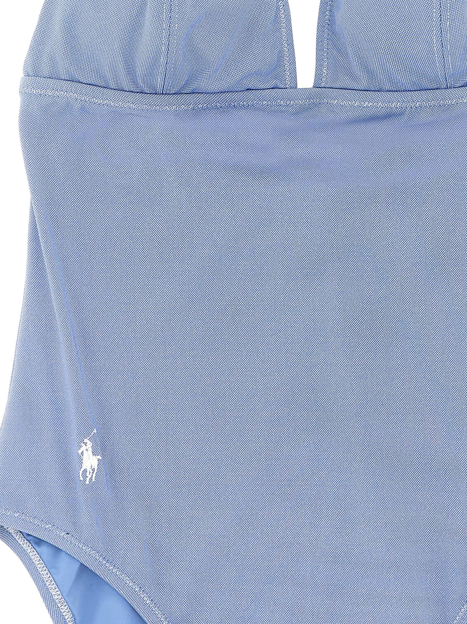 Polo Ralph Lauren Polo One Piece Swimsuit Blue