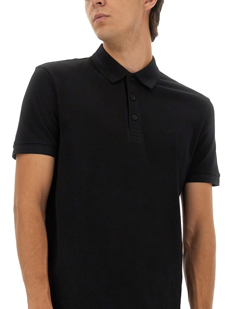 BOSS Men's Polo Paddy Black