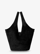 Polo Ralph Lauren Women's Polo Play Suede Tote Bag Black, view 2