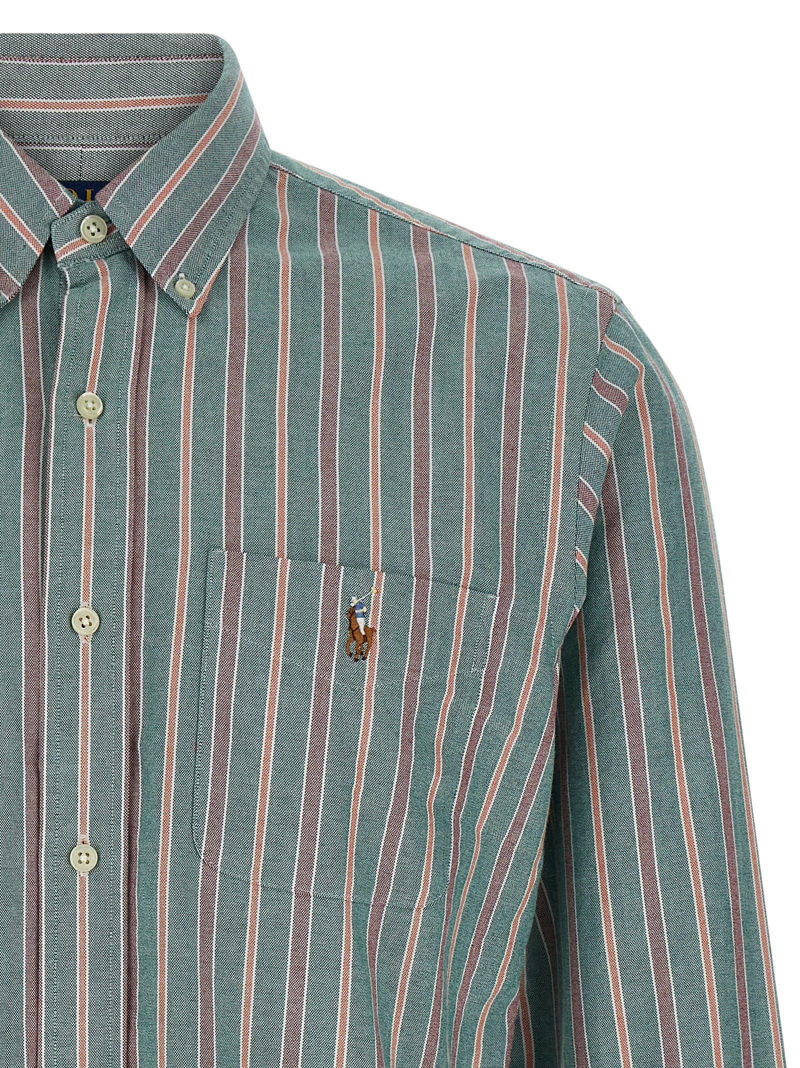 POLO RALPH LAUREN - POLO RALPH LAUREN - Button-down striped shirt - Men’s Tops