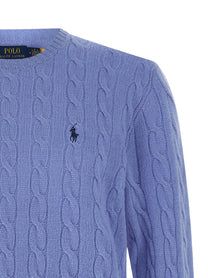POLO RALPH LAUREN - POLO RALPH LAUREN - Braided sweater - Men’s Knitwear