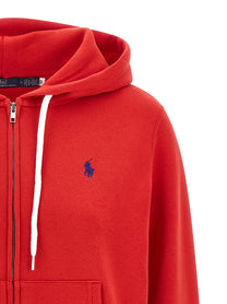 POLO RALPH LAUREN - POLO RALPH LAUREN - Logo embroidery hoodie - Women’s Sweatshirts