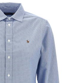POLO RALPH LAUREN - POLO RALPH LAUREN - Logo embroidery shirt - Women’s Tops