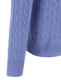 POLO RALPH LAUREN - POLO RALPH LAUREN - Braided sweater - Men’s Knitwear