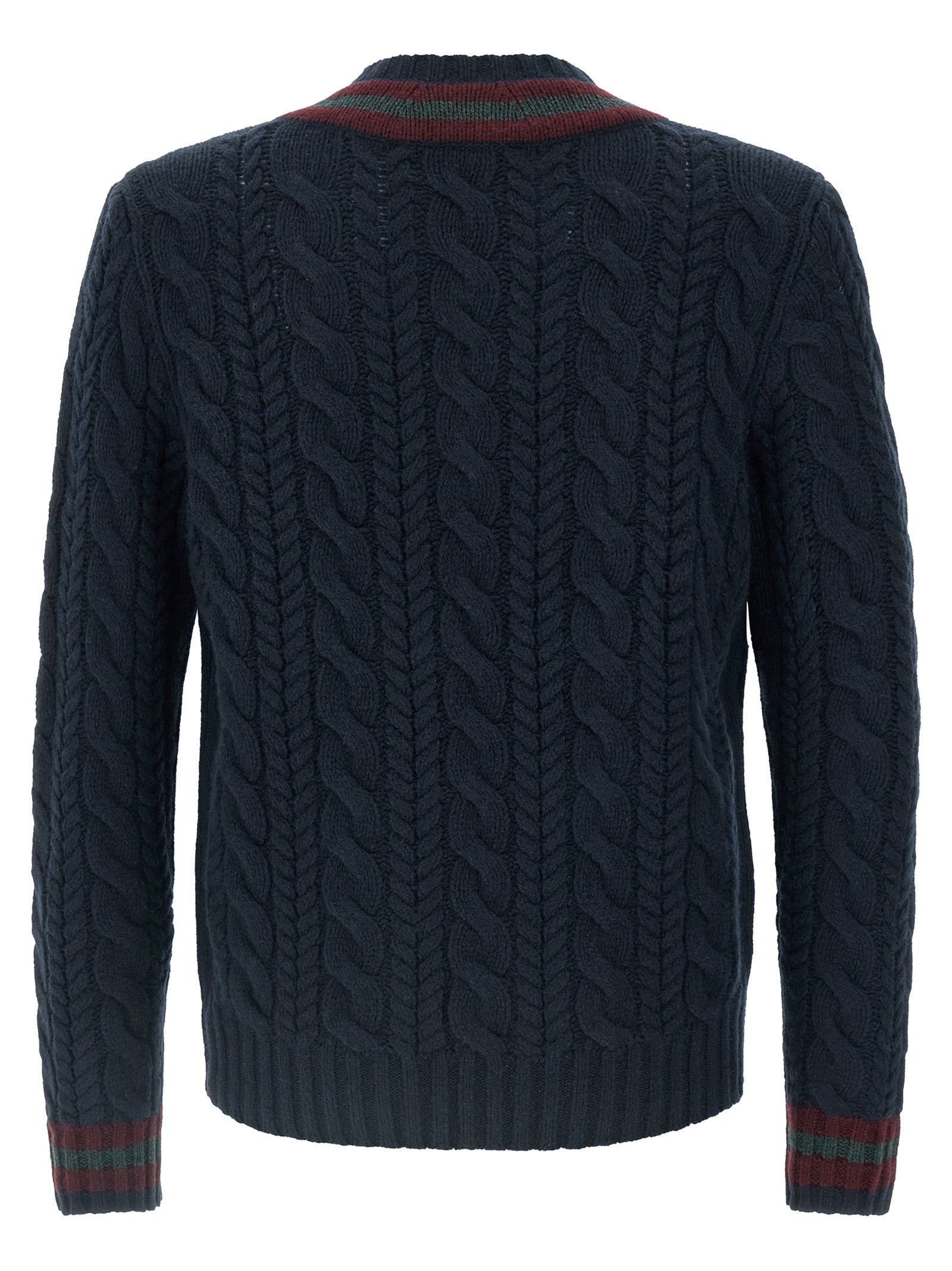 POLO RALPH LAUREN - POLO RALPH LAUREN - Braided sweater - Men’s Knitwear