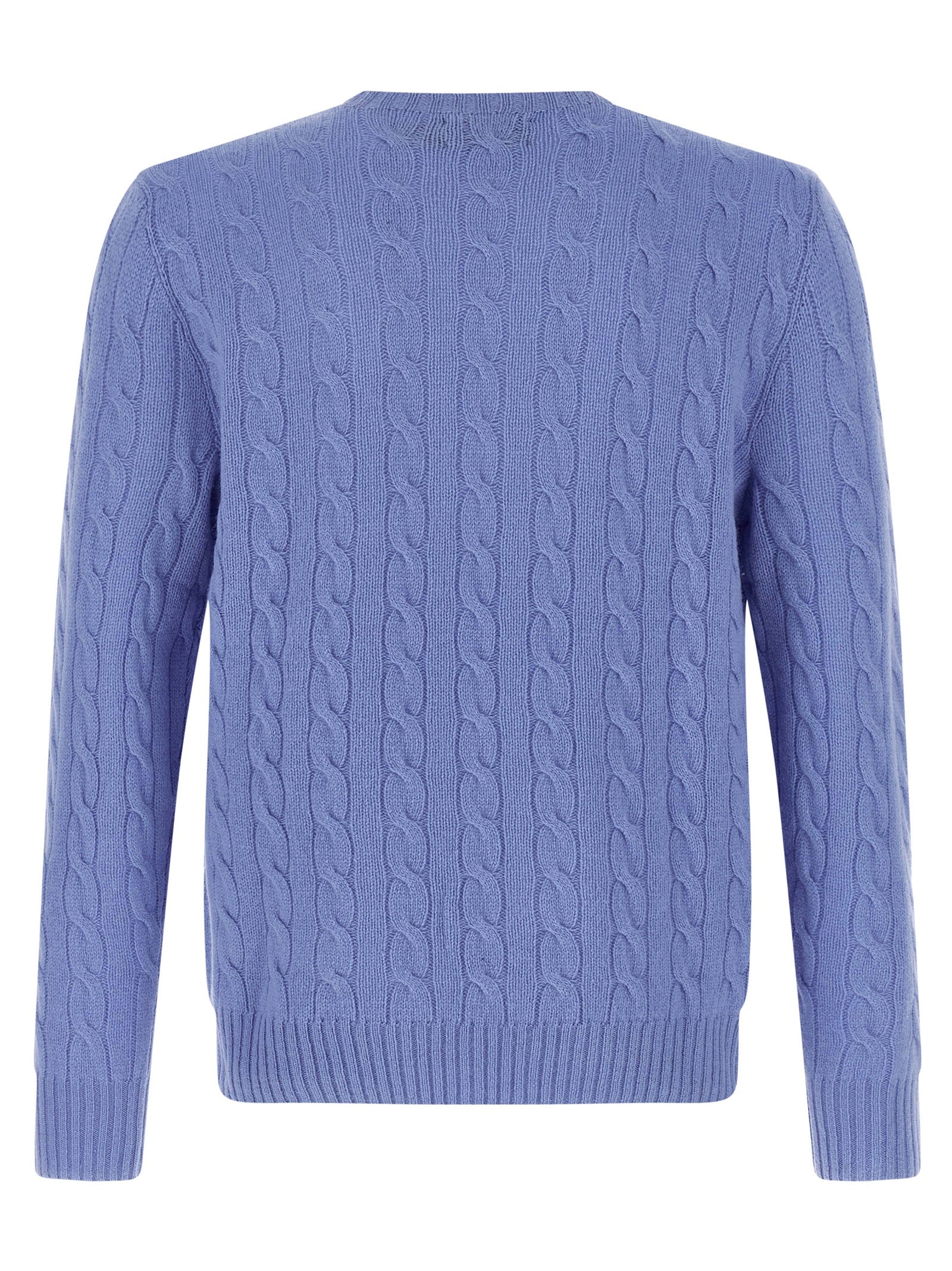 POLO RALPH LAUREN - POLO RALPH LAUREN - Braided sweater - Men’s Knitwear
