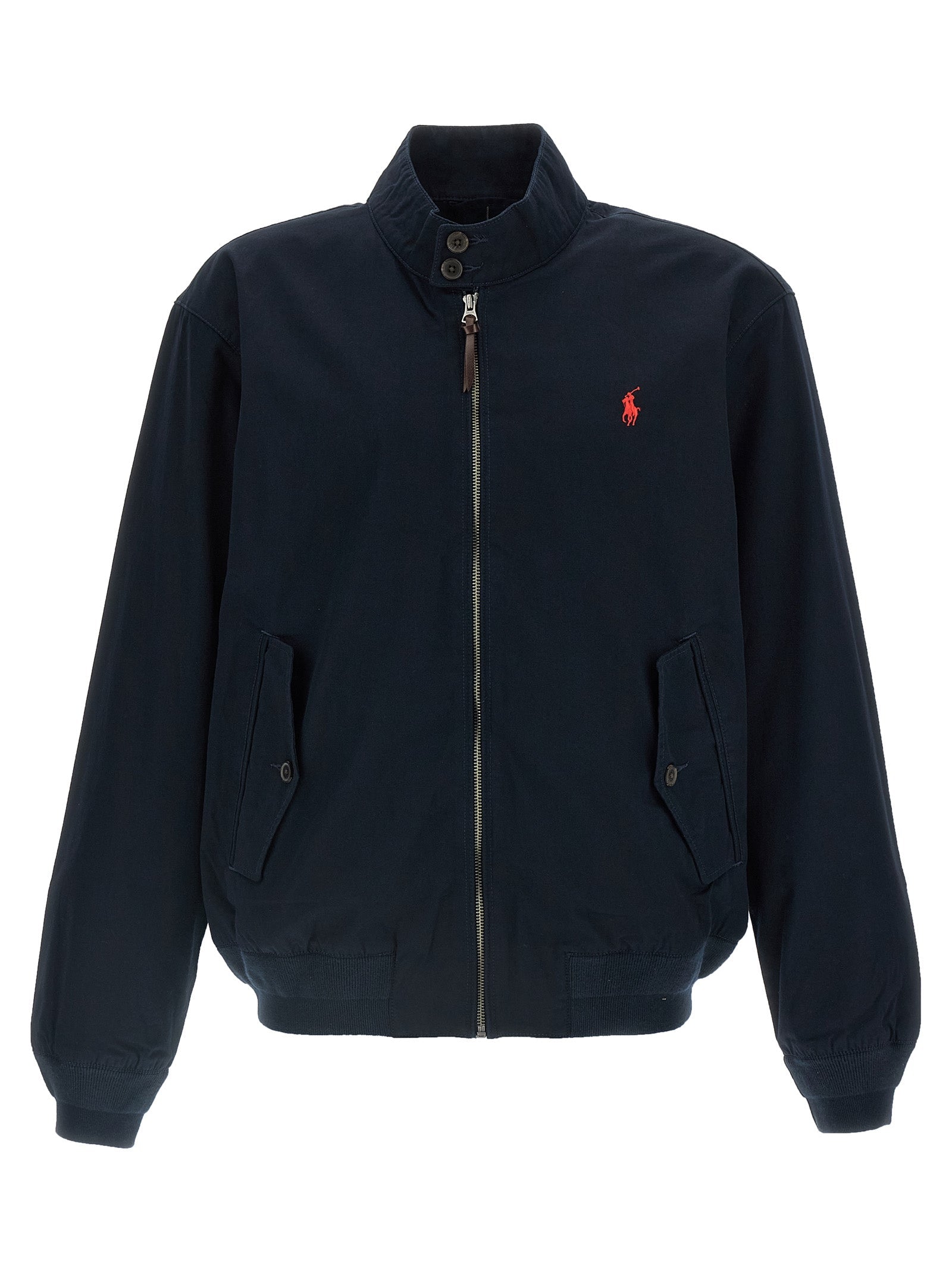 POLO RALPH LAUREN - POLO RALPH LAUREN - Logo embroidery bomber jacket - Men’s Outerwear