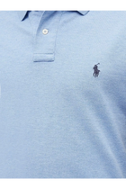 Polo Ralph Lauren Men's Cotton Polo Shirt ISLE HEATHER, view 4