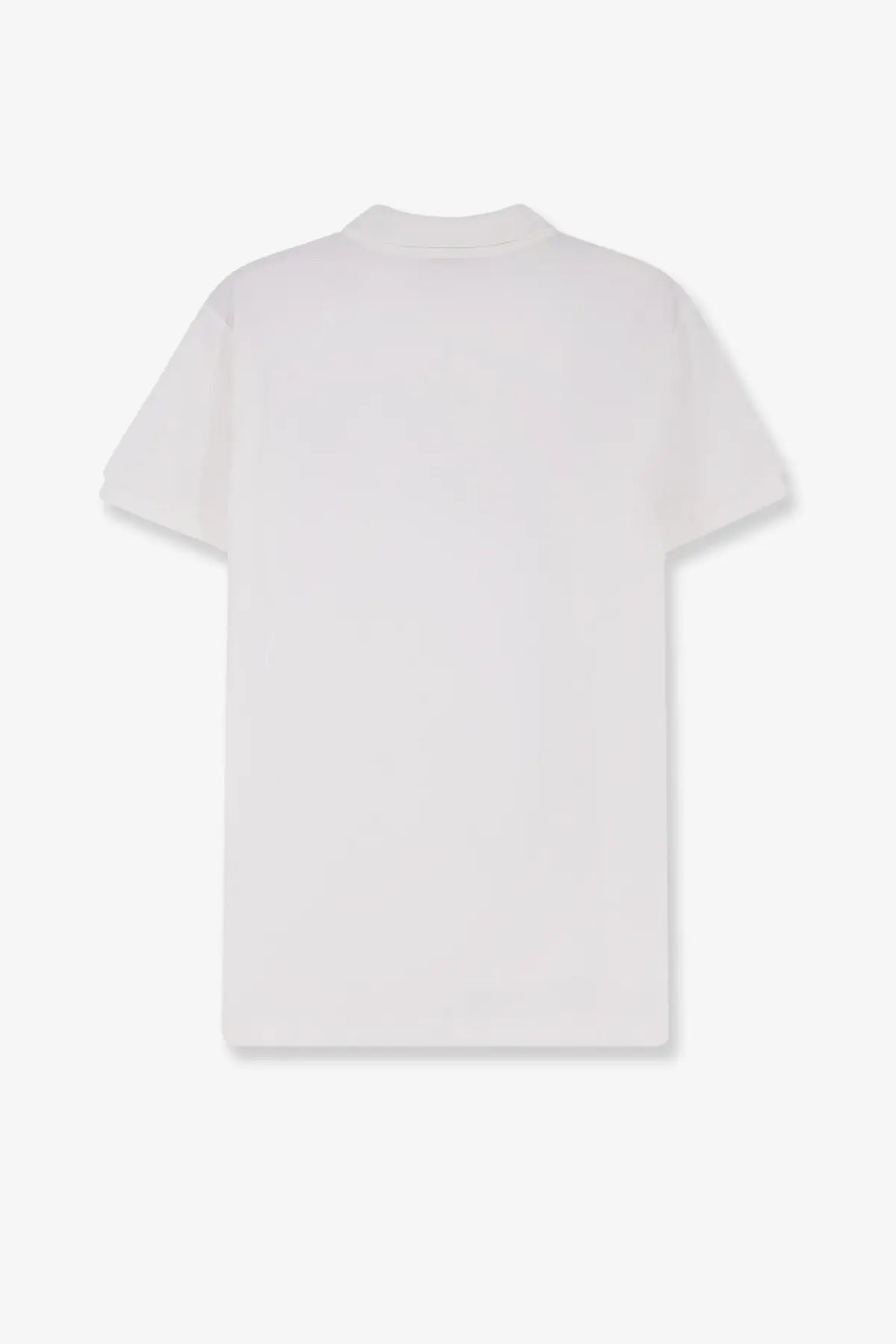 White cotton t-shirt with crew neck and short sleeves from polo ralph lauren mens cotton polo shirt white collection