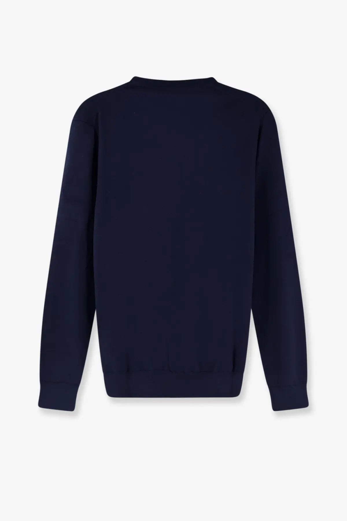 Navy blue cotton crewneck sweatshirt for men by polo ralph lauren perfect for casual wear