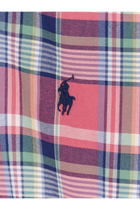 Polo Ralph Lauren Men's Custom Fit Cotton Shirt Blue, view 3