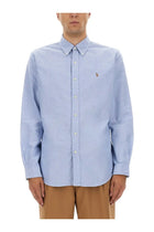 Polo Ralph Lauren Men's Oxford Custom Shirt Blue