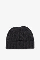 Polo Ralph Lauren Men's Wool Blend Cable Knit Beanie Hat Grey, view 2