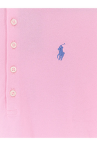 Polo Ralph Lauren Women's Cotton Blend Polo Beige, view 3