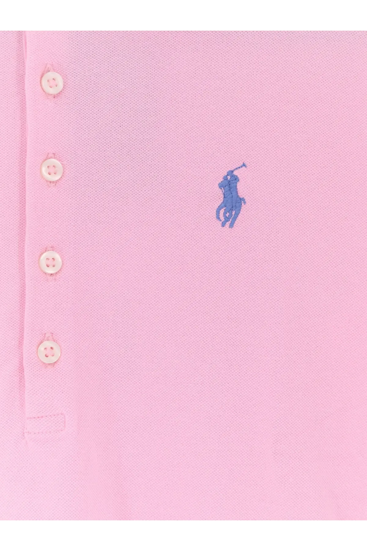 Polo Ralph Lauren Women's Cotton Blend Polo Beige, view 3