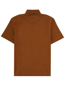 Zegna Men's Polo Regular Fit Brown