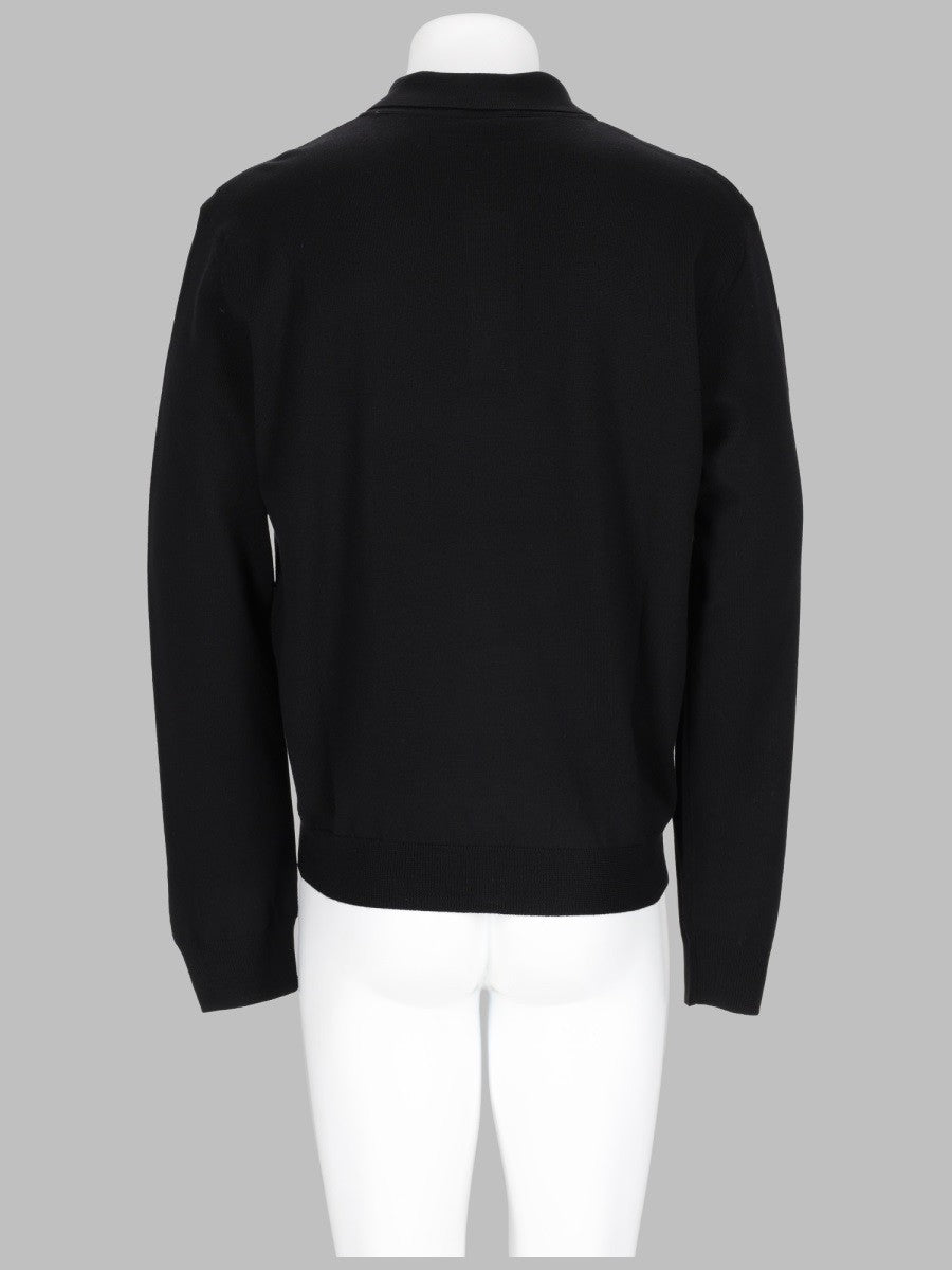 A.P.C Men's Polo Riou in Maglia Black