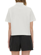 Kenzo Women's Polo Shirt Boke Flower White, view 3