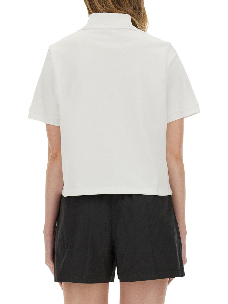 Kenzo Women's Polo Shirt Boke Flower White, view 3