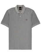 BOSS Men's Polo Shirt Parris Silver