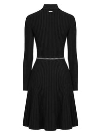 Michael Kors Women's Polo Shirt Dress Black