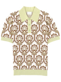 Drôle de Monsieur Men's Polo Shirt Maille Tapisserie Multicolor