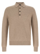 Zegna Polo Shirt Oasi Cashmere Beige Beige