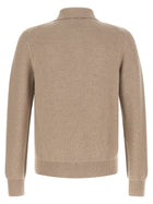 Zegna Polo Shirt Oasi Cashmere Beige Beige, view 2