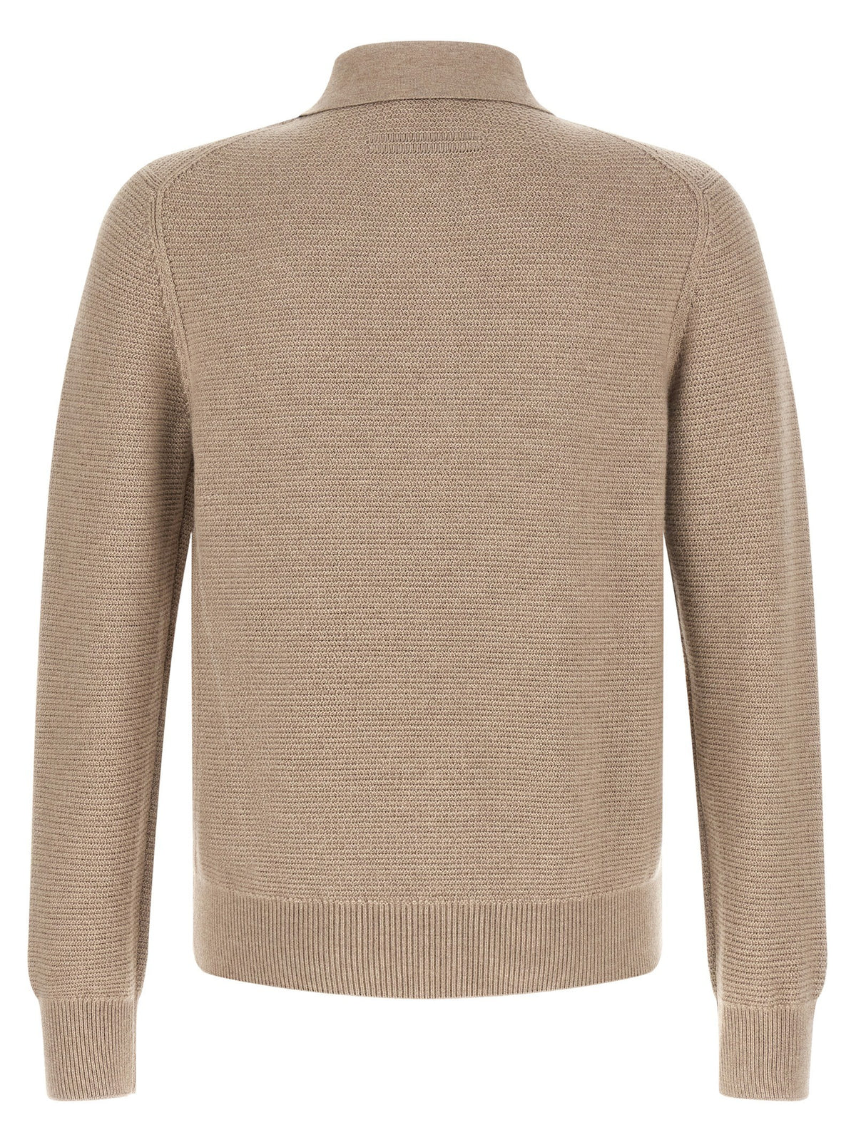Zegna Polo Shirt Oasi Cashmere Beige Beige, view 2