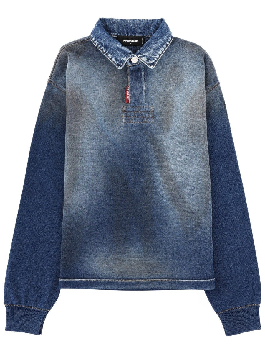 Dsquared2 Men's Polo Shirt Blue