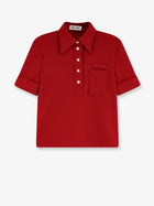 Miu Miu Women's Polo Shirt Rubino