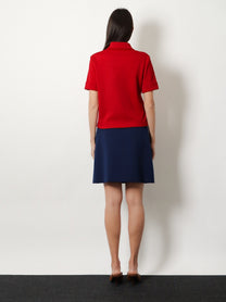 Miu Miu Women's Polo Shirt Rubino