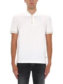 Boss Men's Polo Shirt White