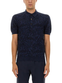 Etro Men's Polo Shirt Blue