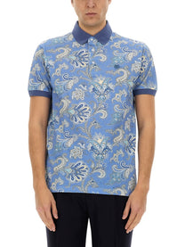 Etro Men's Polo Shirt Blue