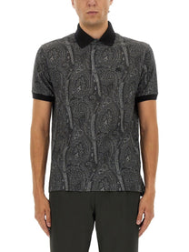 Etro Men's Polo Shirt Black